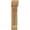 Ekena Millwork Traditional Slat Rough Sawn Bracket w/ Offset Brace, Western Red Cedar, 8"W x 38"D x 38"H BKT0806X38X38TRA06RWR - alternate 2